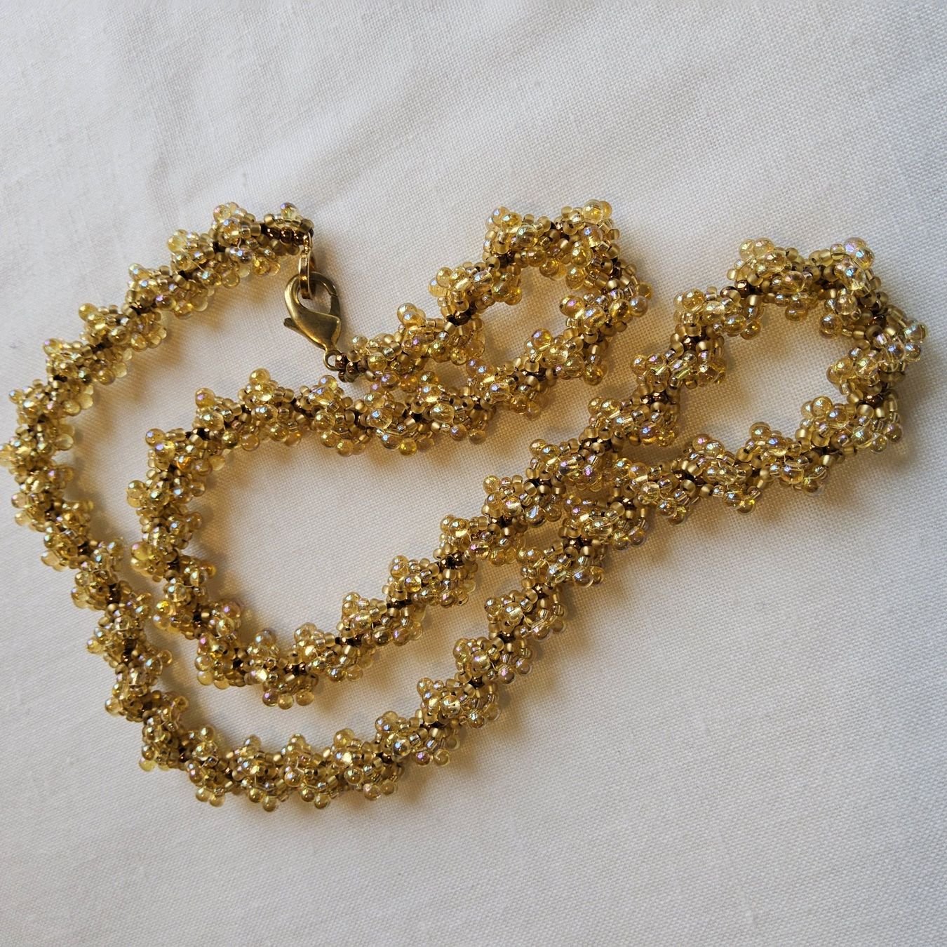 Ketten: Vintage 40er Tschechien Perlchen Collier/Halskette – Gebraucht aus Zürich von helsan 3