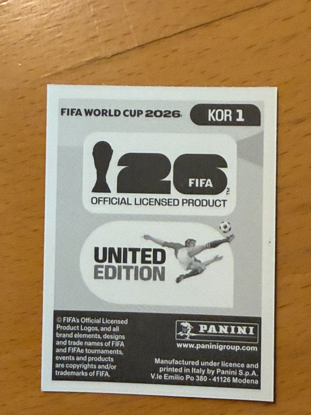 Panini Carte collezionabili: FIFA World Cup 2026 Sticker Korea Kor 1 – Nuovo (secondo la descrizione) da Riehen venduto da Tomson81 1
