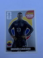 Panini Extra Sticker Moises Caicedo SILBER