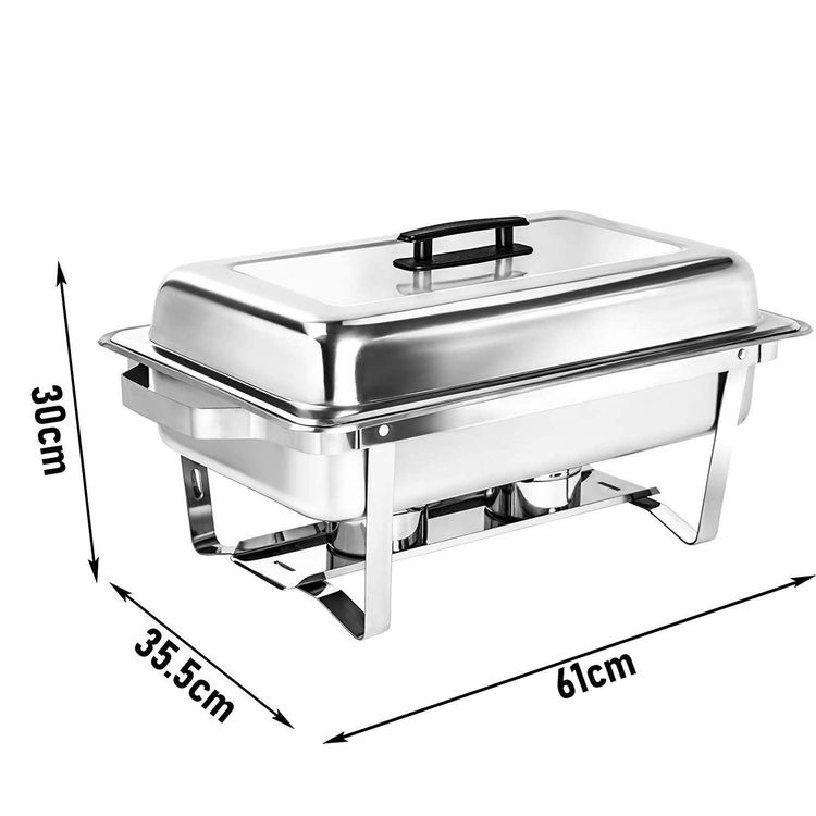 Chafing Dish 9 Liter Profi Set 4 Stück Kaufen auf Ricardo