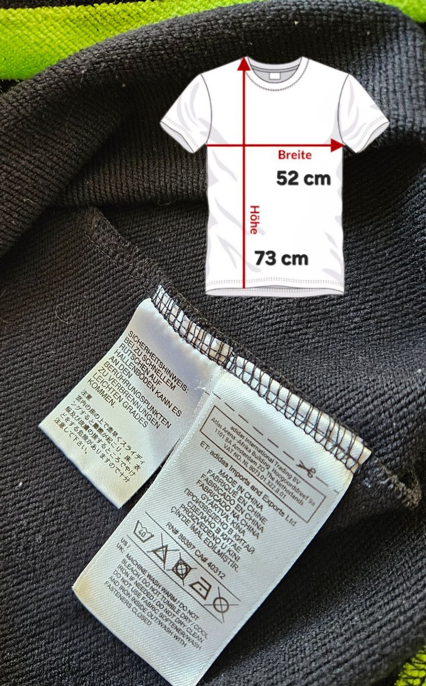 Adidas Canottiere & Pantaloni: Mexiko Trainingsoberteil adidas Gr. S Fussball Mexico Pulli – Usato da Hägglingen venduto da United-Village-Trade 4