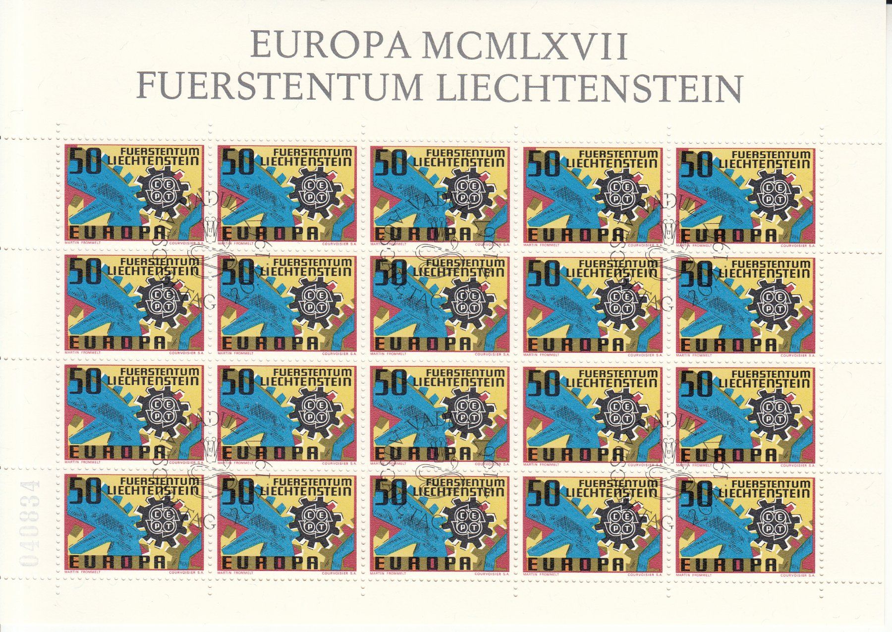 Tutti i francobolli: LBK 409 Zierbogen mit ET – Usato da Bürglen TG venduto da StampGraf