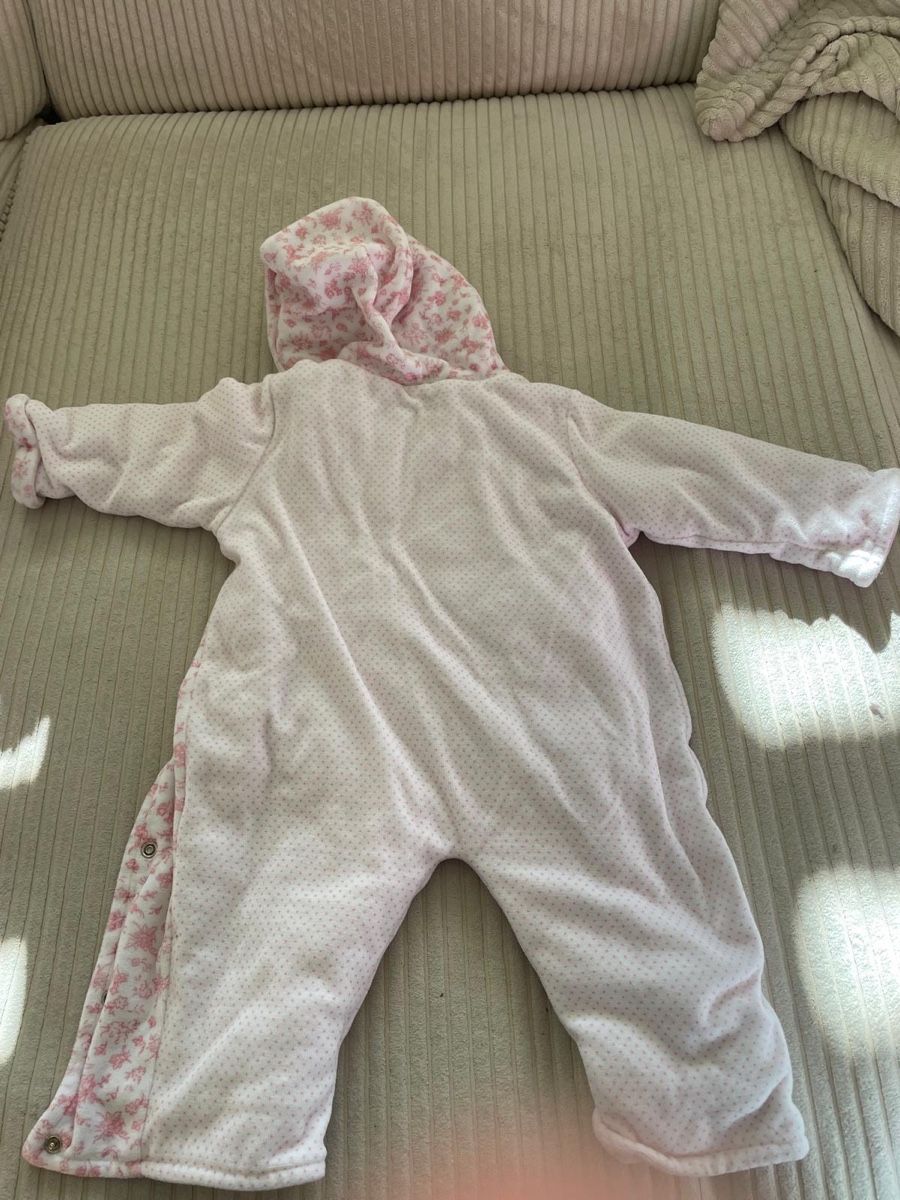 Completi: Combinaison pilote bébé fille rose hiver chaud 62 – Usato da Martigny venduto da lovejess 1