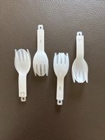 Besteck Löffel Gabel Kombi Set NEU 4 Stücke für Camping 
