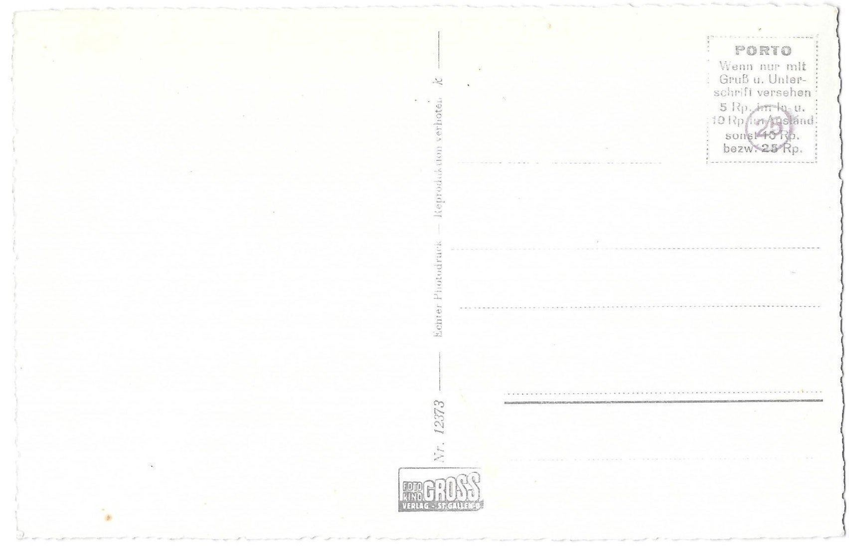 Cartoline postali: Weissbad Meglisalp mit Altmann – Usato da Olten venduto da clotaldi 1