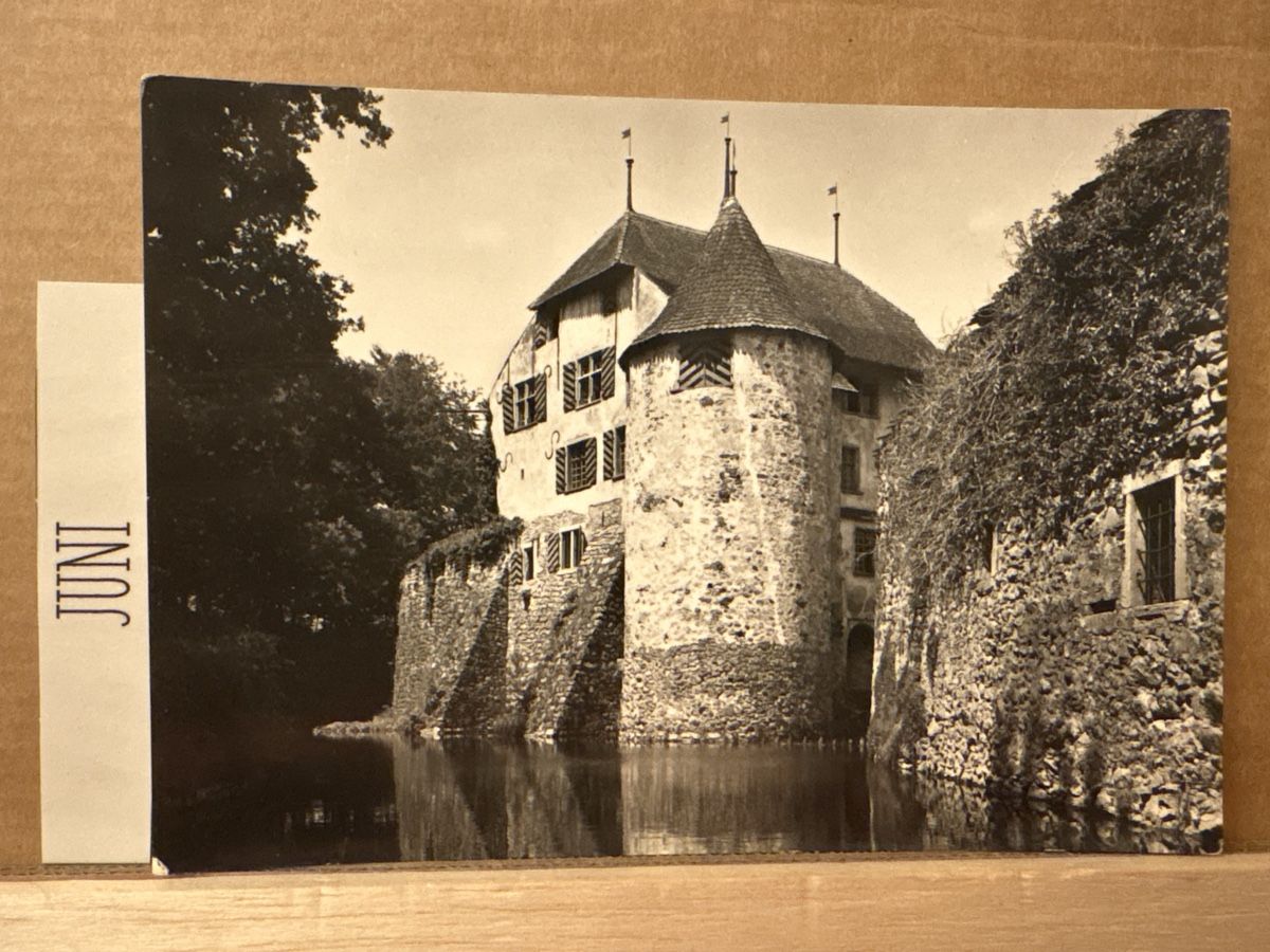 Cartoline postali: AK Schloss Hallwil – Usato da Rümlang venduto da Kartenpost1
