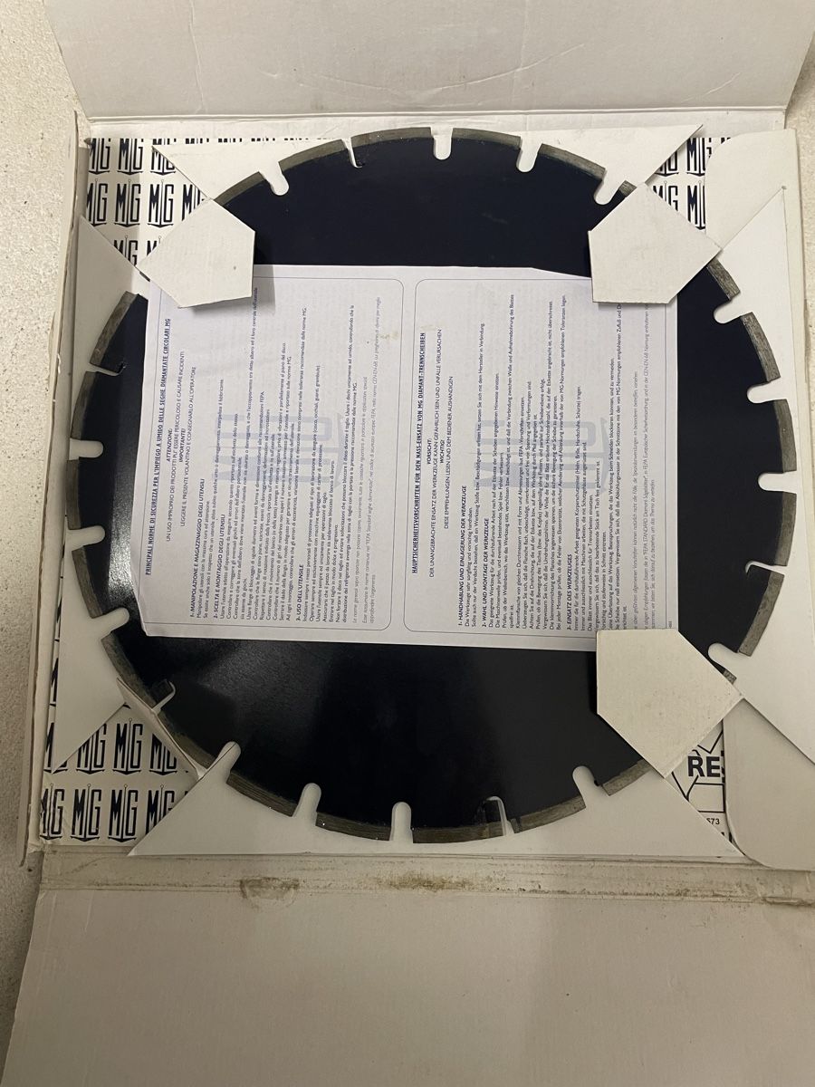 MG Alle Werkzeuge: Disco diamantato MG "HIGH-TECH", nuovo! – Neu und originalverpackt aus Rikon im Tösstal von yosef2 2