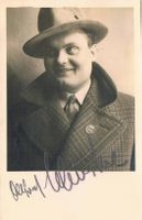 Alfred Schieske 1908-70 Autogramm Vintage Foto 9x14cm