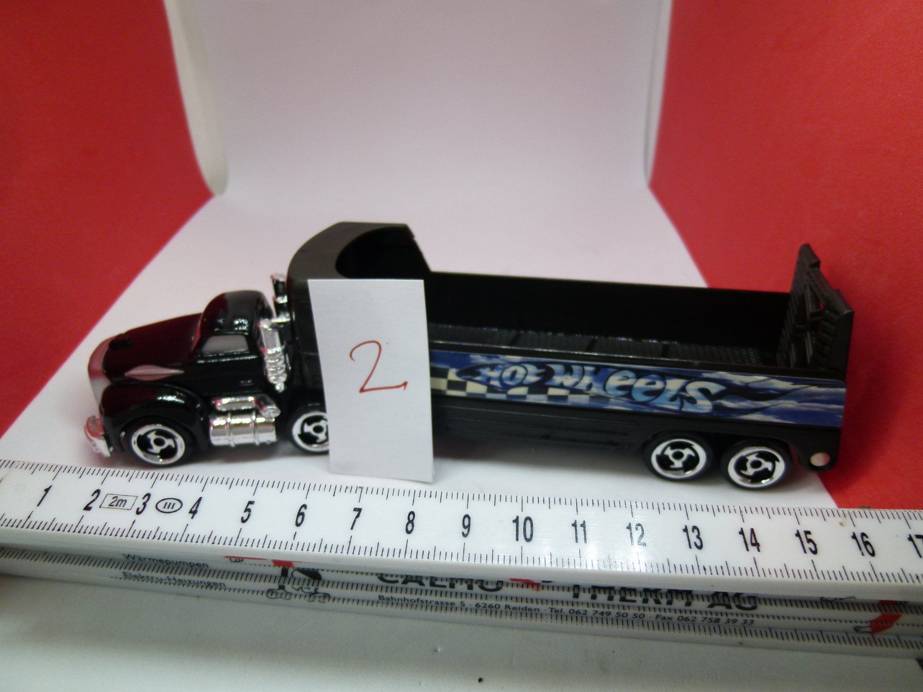 Hot Wheels Voitures modèles: ab 5.-   Hot Wheels -Truck - orange "Split Decision" -  20cm – D'occasion à Reiden par 2alpina2 2