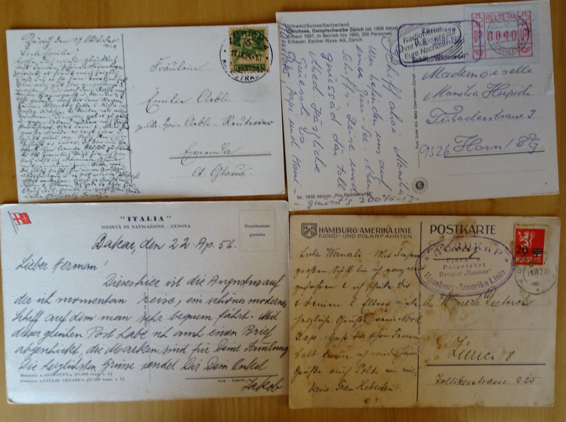 Tutti i francobolli: Philatelie Schifffahrt Couverts, AK Schiffe – Usato da Feldbrunnen venduto da MarcusSO 1