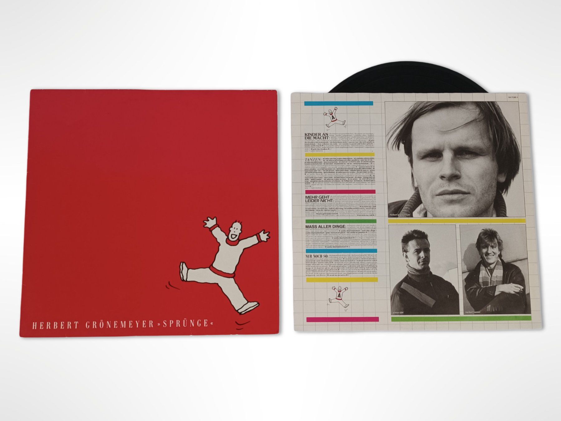 Dischi in vinile: Vinyl HERBERT GRÖNEMEYER Sprünge – Usato da Suhr venduto da Restwert_Suhr 3