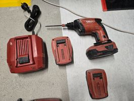 Hilti SD 5000-A22 Schrauber 2 Akkus Ladegerät gebraucht