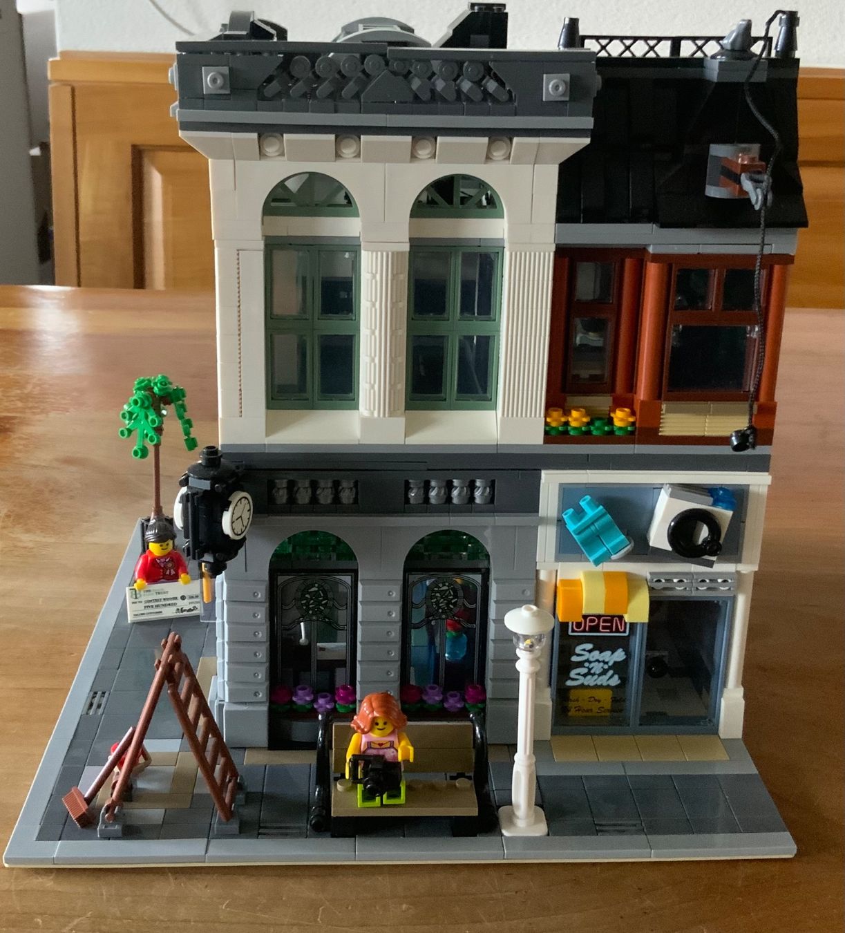 Jouets: Klemmbaustein Bank – D'occasion à Lanzenhäusern par mfh05 1