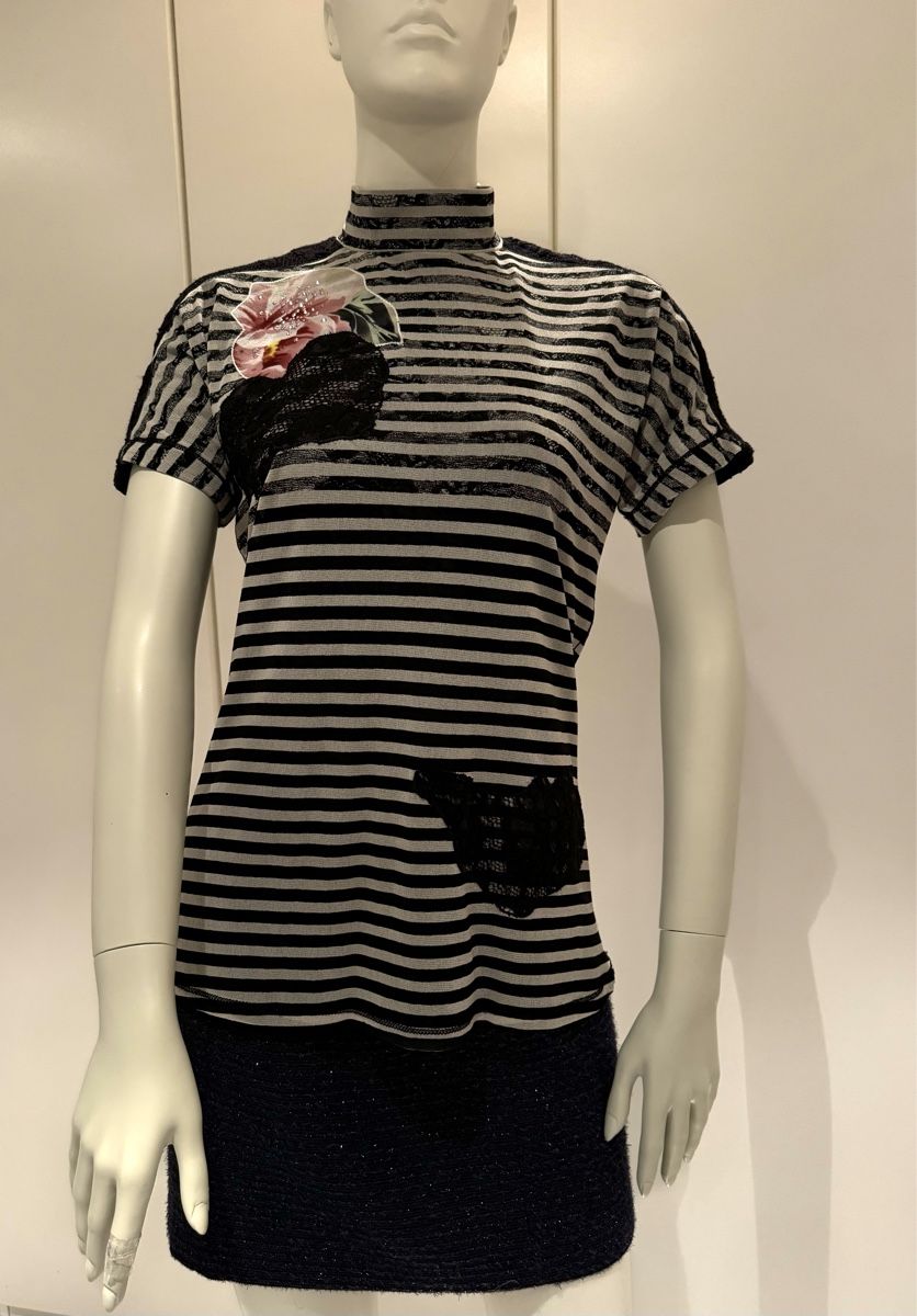 T-Shirts: Blouse tie- shirt 40-dame – Neu (gemäss Beschreibung) aus Genève von flocon06 2