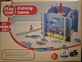 Playtive Angelspiel 20 Teile Meeresbewohner Holz neuwertig