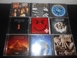 9 CDs ROCK ( Bon Jovi Gotthard Def Leppard )