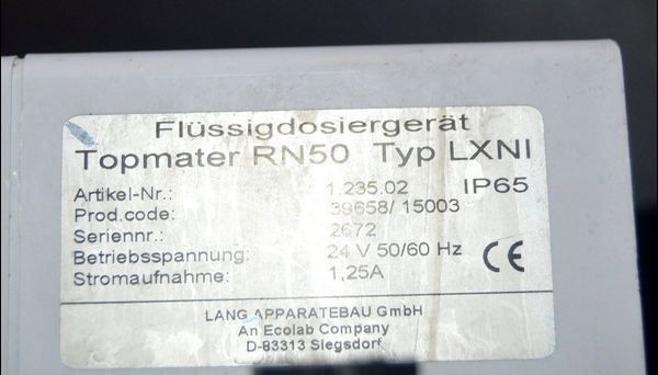 Sonstiges für die Gastronomie & Hotel: flüssigdosiergerät Topmater RN50 distributeur de fluide – Gebraucht aus Collonges von arashee 5