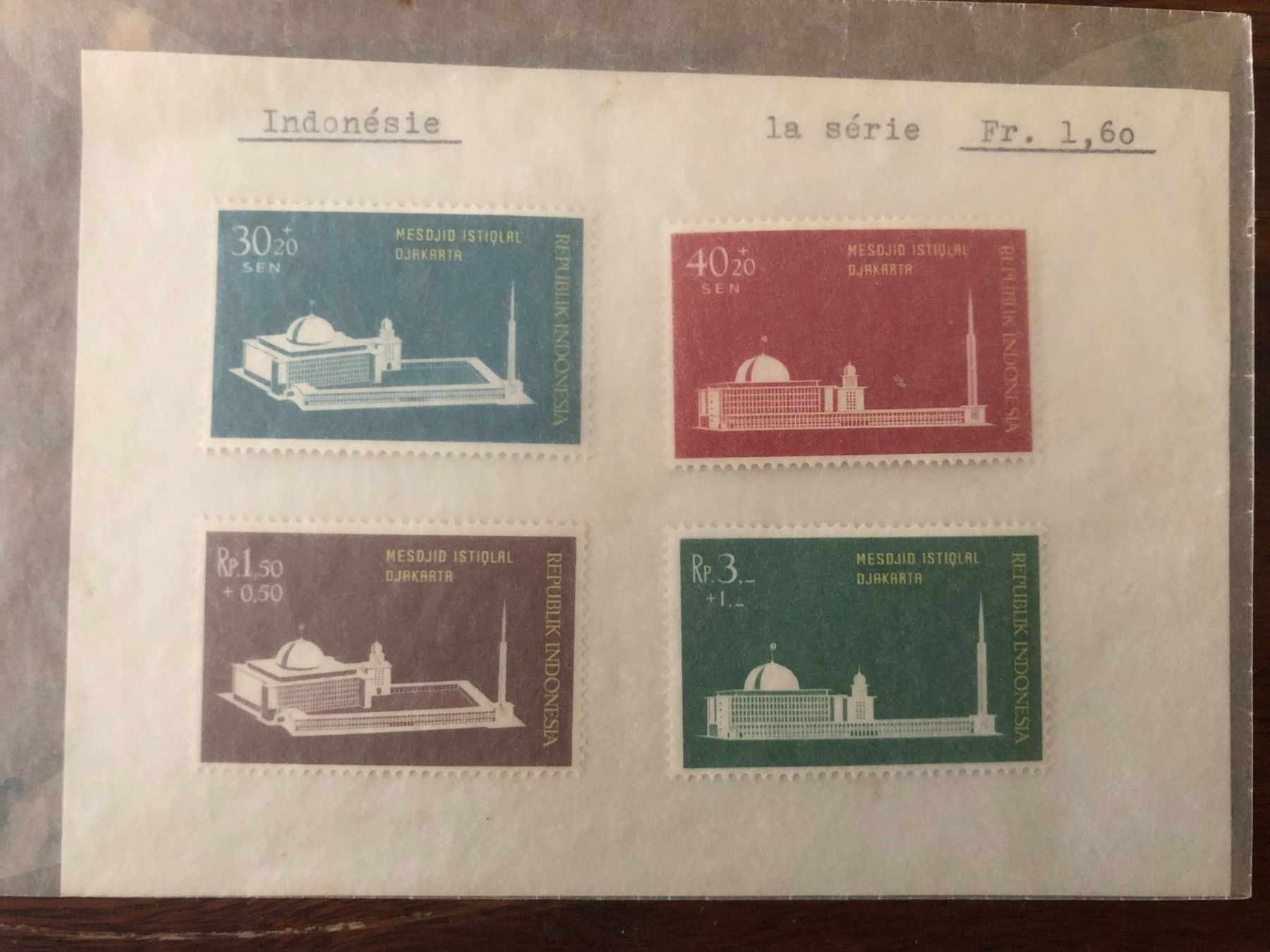 Alle Briefmarken: Indonesien 1962, 1A Serie Postfrisch – Neu (gemäss Beschreibung) aus Landquart von interesse63