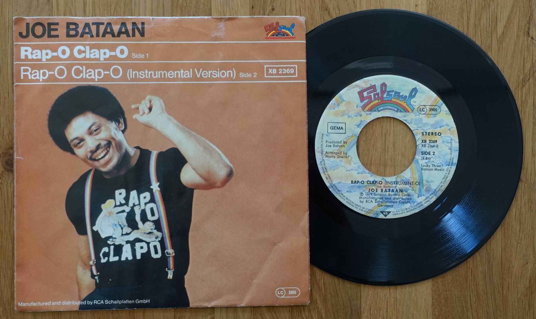 Dischi in vinile: Joe Bataan – Rap-O Clap-O – Usato da Sessa venduto da discoverymedia 1