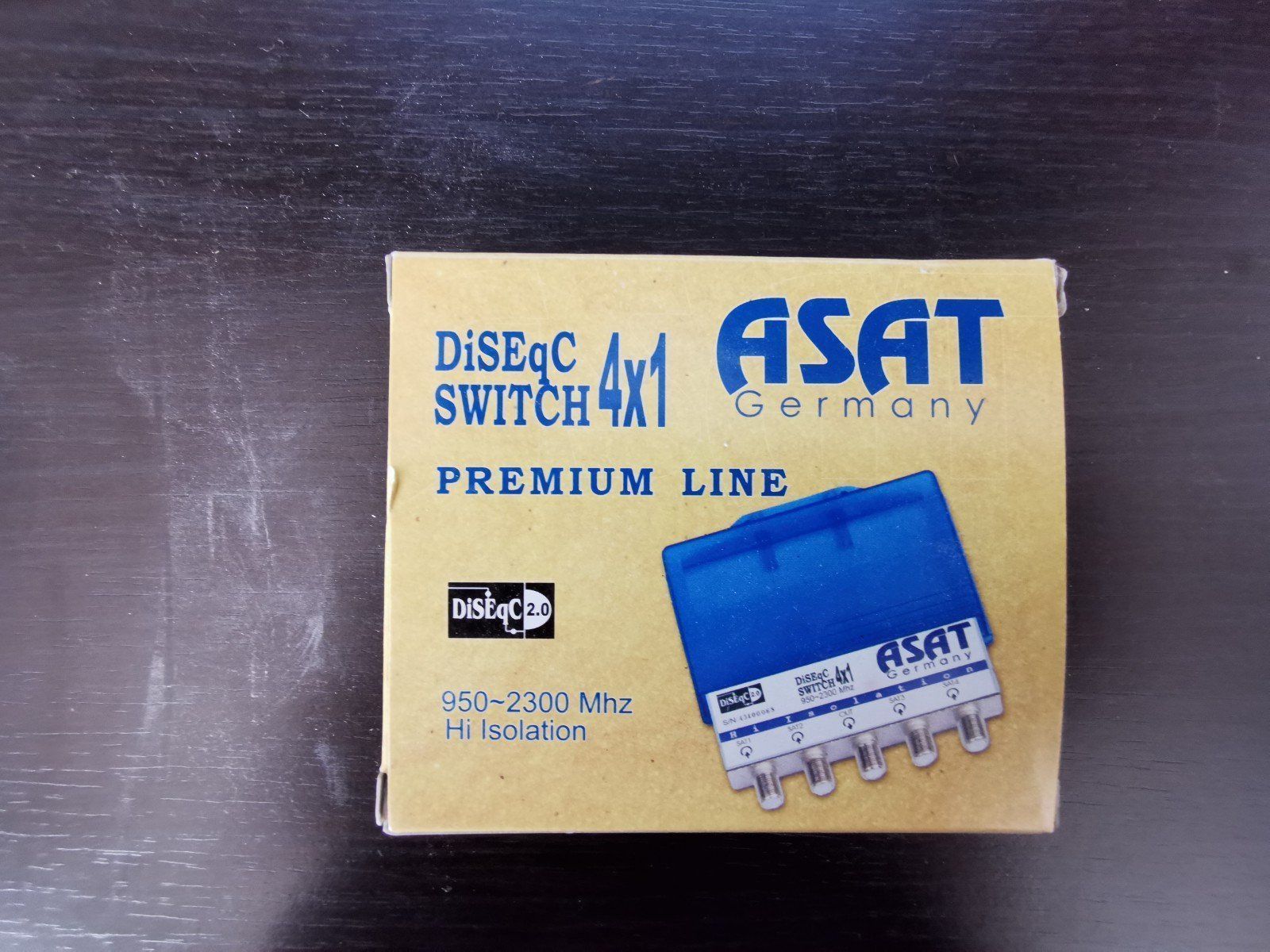Interruttori: DiseqC Switch 4x1 – Nuovo e nell'imballaggio originale da Cordast venduto da Bluelaser