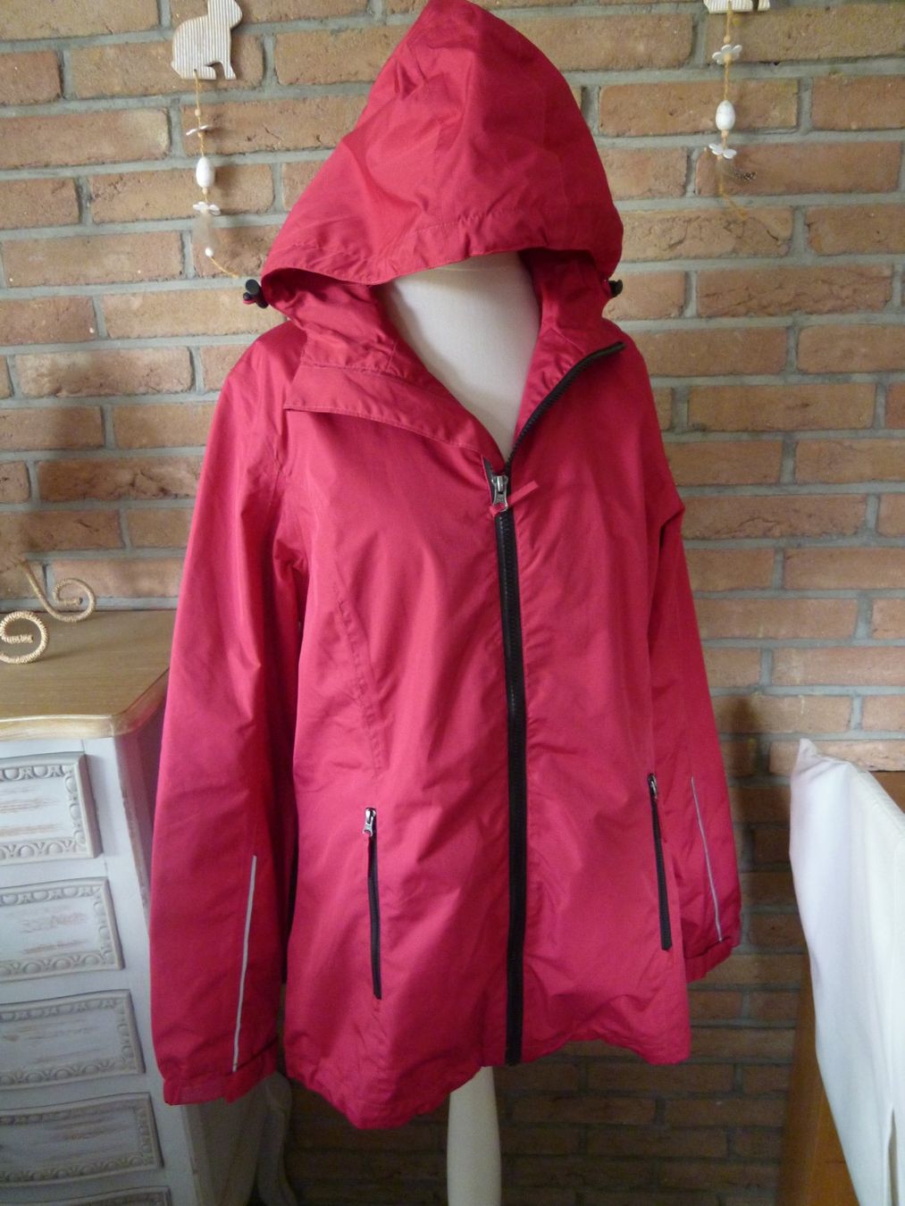 Giacche: rote CRANE Regenjacke Jacke Gr. M 40 /42 – Usato da Dättlikon venduto da Mamakuga 3