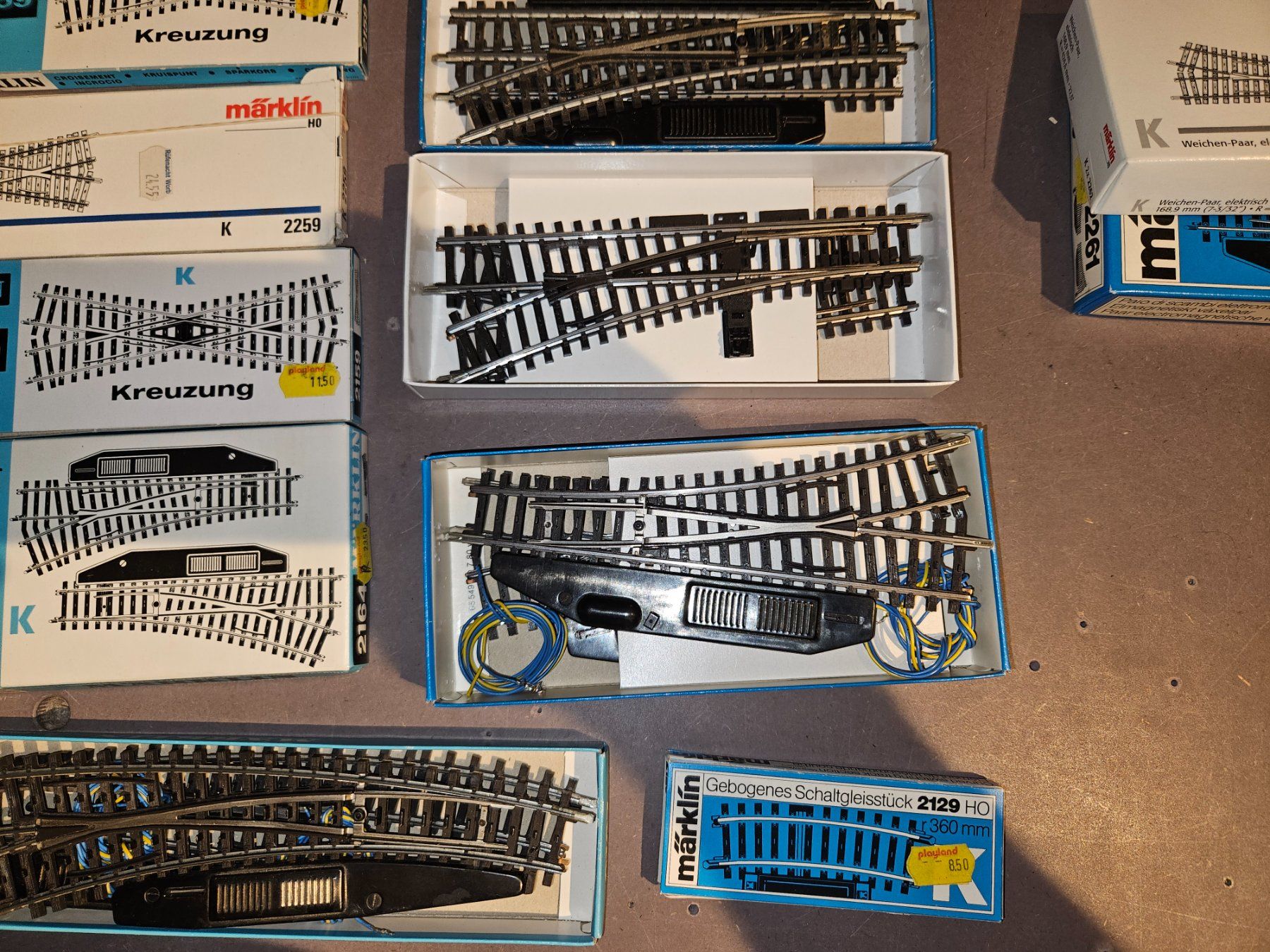 Märklin Modellini di ferrovie: Märklin K Gleise und Weichen  mit OVP – Usato da Bern venduto da lukas90pilze 5