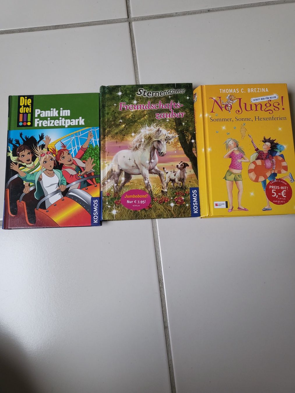 Bücher: 3 Bücher für Mädchen – Gebraucht aus ALTENDORF von da23
