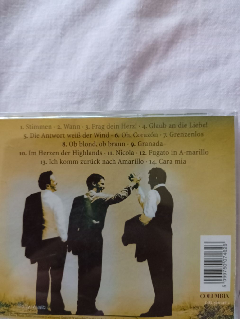 CD: CD  Die jungen Tenöre – Usato da Witterswil venduto da hele04 1