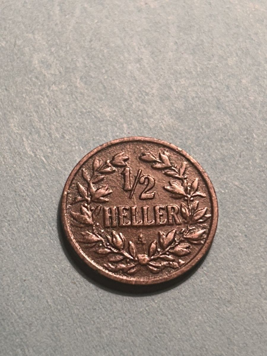 Tutti le monete: 1/2 Heller 1904 deutsch Ostafrika – Usato da Zürich venduto da vdwetering