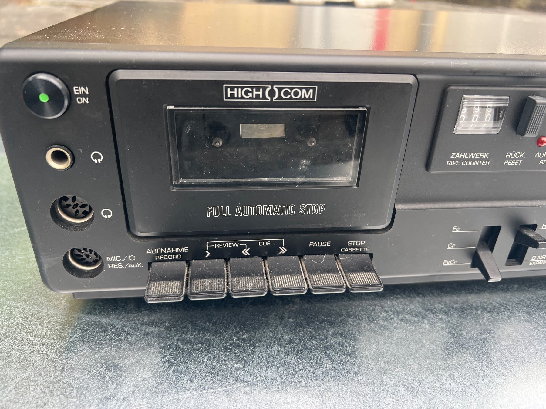 Telefunken Aufnahmegeräte: Telefunken HC 1500 High Com 1978 Kassettendeck – Gebraucht aus Egg b. Zürich von SwissTradingAgency 2