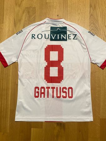 ORIGINAL FC SION # 8 GATTUSO TRIKOT 2012/13 MAILLOT FCS S