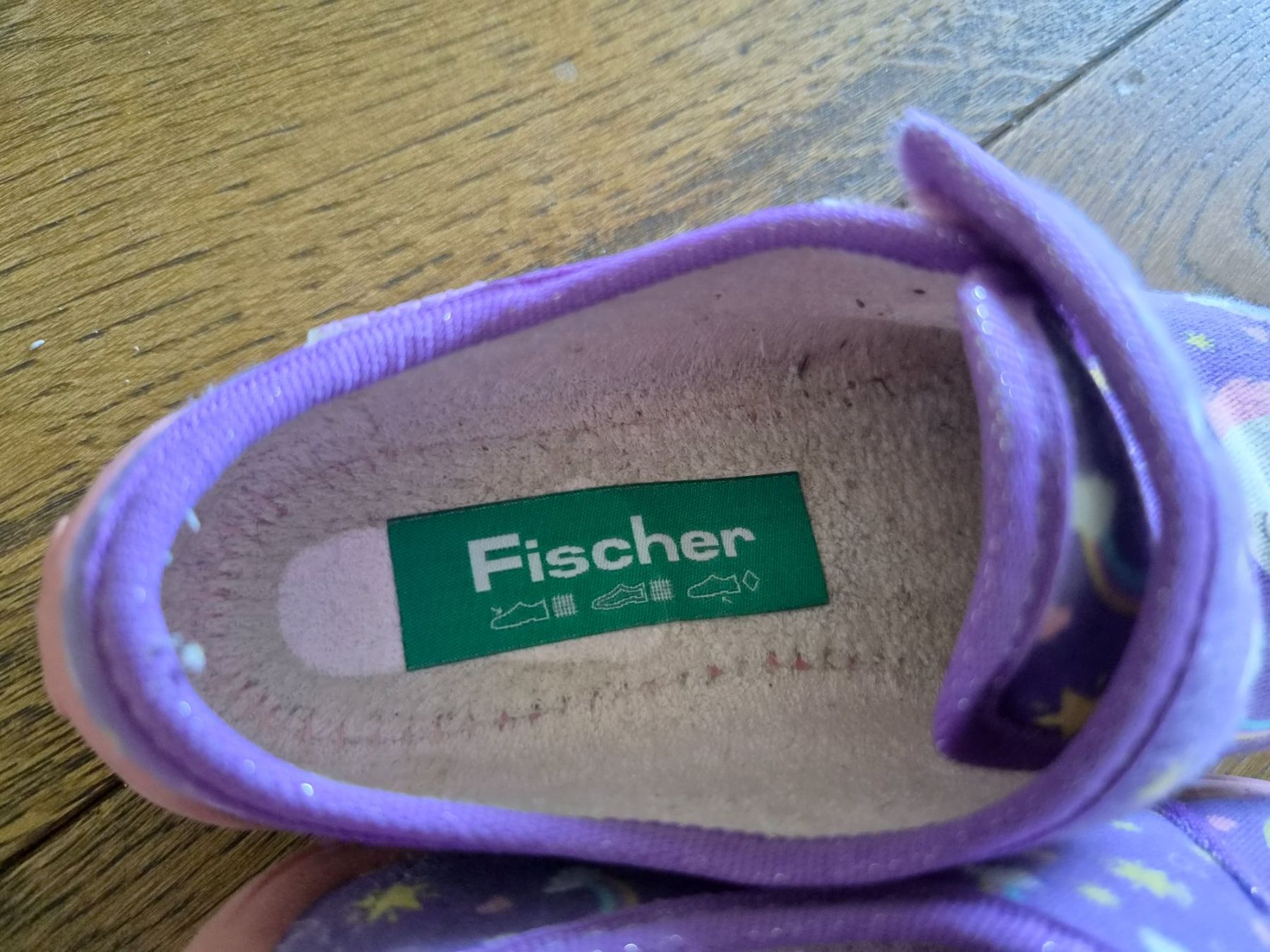 Fischer Scarpe per ragazze: Finken Einhorn lila/rosa Gr.28 – Usato da Ennetmoos venduto da jol_y96x 1
