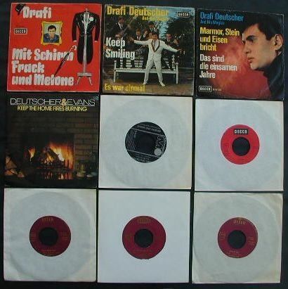 Dischi in vinile: DRAFI DEUTSCHER & HIS MAGIC (8 Singles) – Usato da Zürich venduto da Vinyl 1