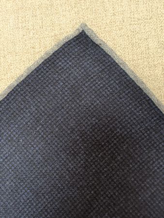 Eleventy Platin Collection, Einstecktuch, Neu, Wolle