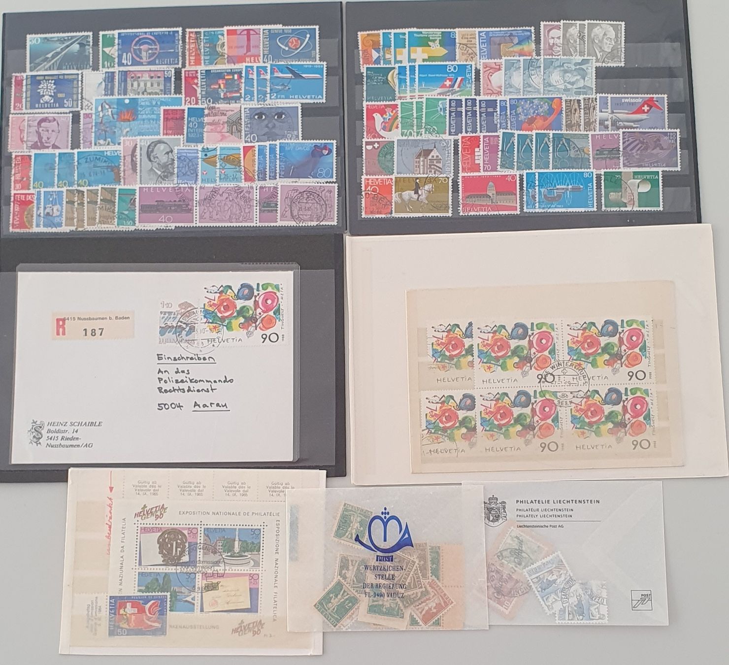 Tous les timbres: Restlot Schweiz am Strubel – D'occasion à Kreuzlingen par Rschweiz1 9
