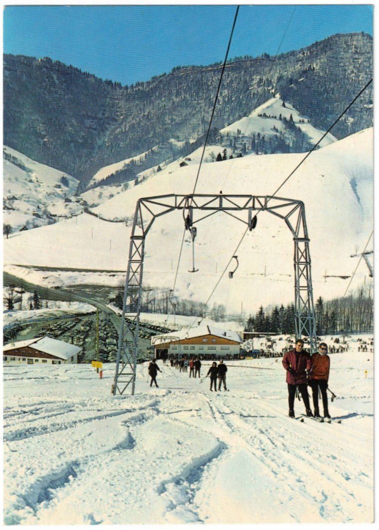 Cartoline postali: Goldingen - Skilift Atzmännig – Usato da Binningen venduto da Mountainrider