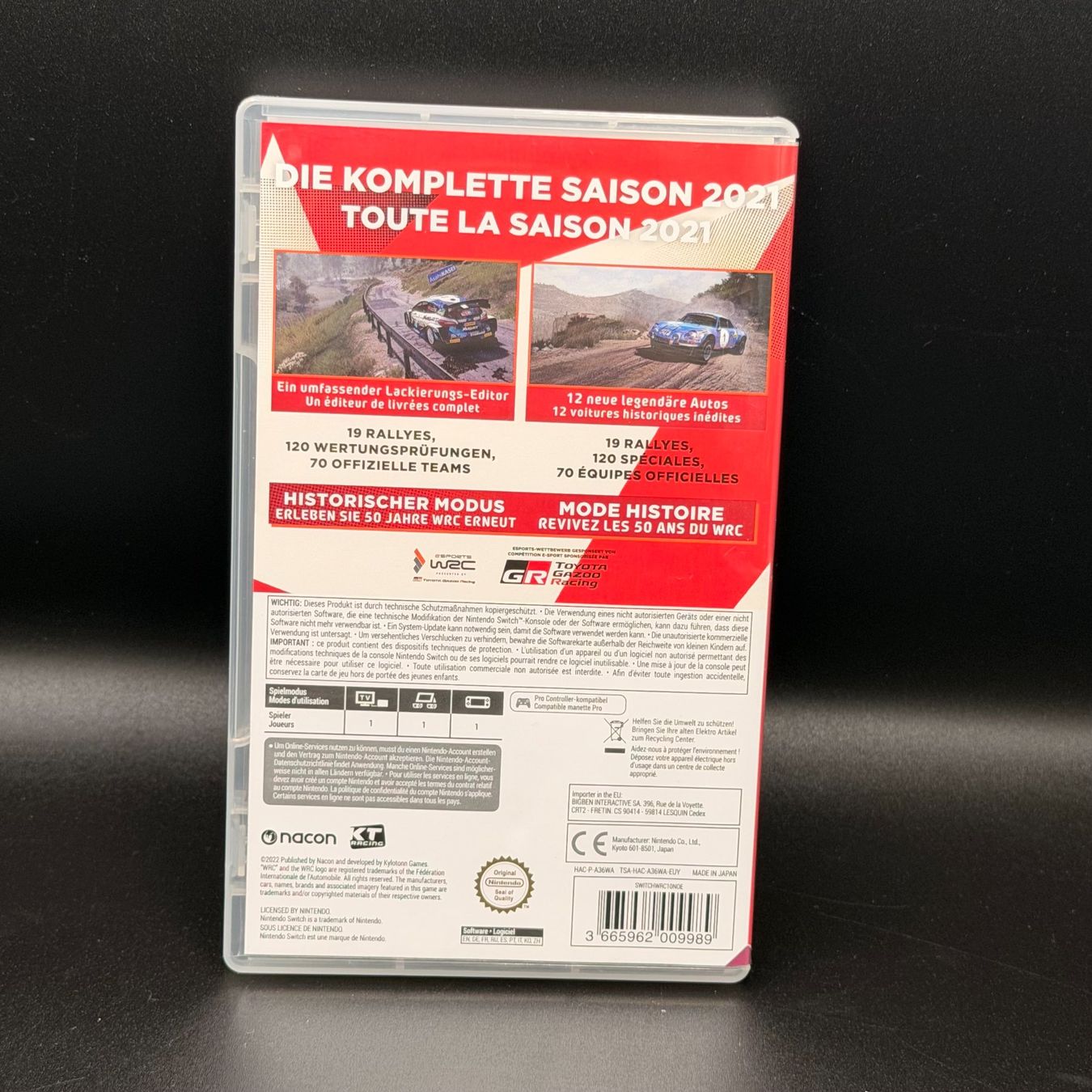Nintendo Giochi: WRC 10 The Official Game Nintendo Switch – Usato da Düdingen venduto da Nerdworld 1