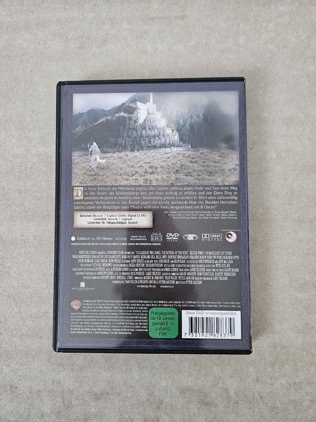 Tutti i DVDs: Der Herr der Ringe Spielfilm Trilogie DVD Boxset  – Usato da Goldau venduto da lau_y5cx 7