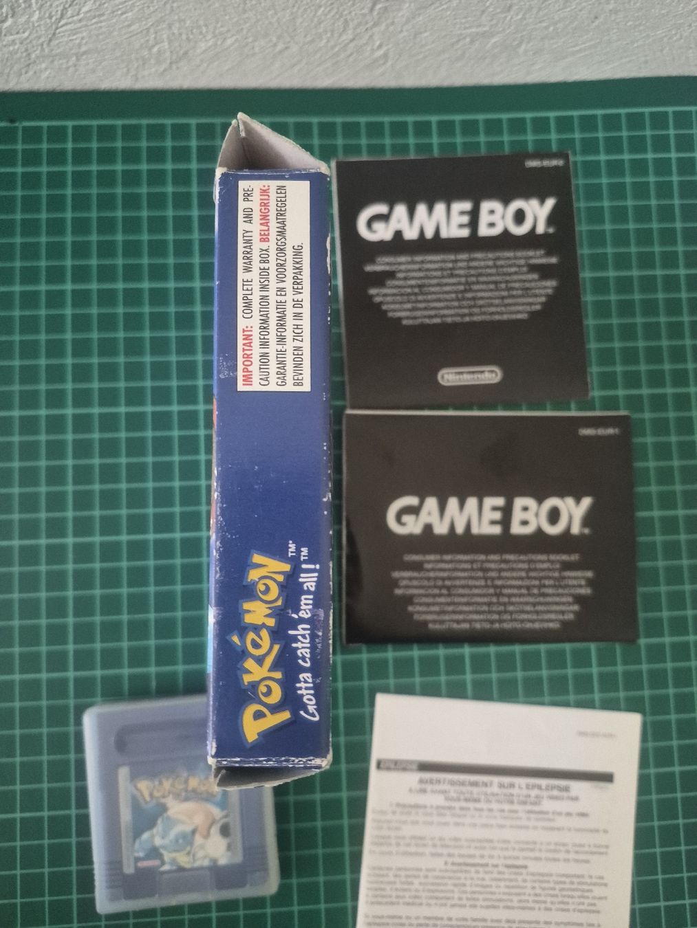 Pokémon Giochi: Pokemon Blue Version Game Boy complete in box [ on ovp] – Usato da Meyrin venduto da Retro-GZ 4