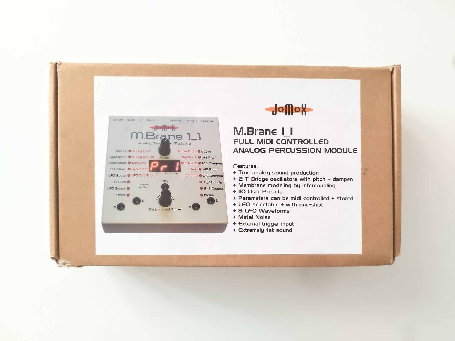 Jomox Strumenti musicali: Jomox Mbrane 11 – Usato da Lausanne venduto da jolhan