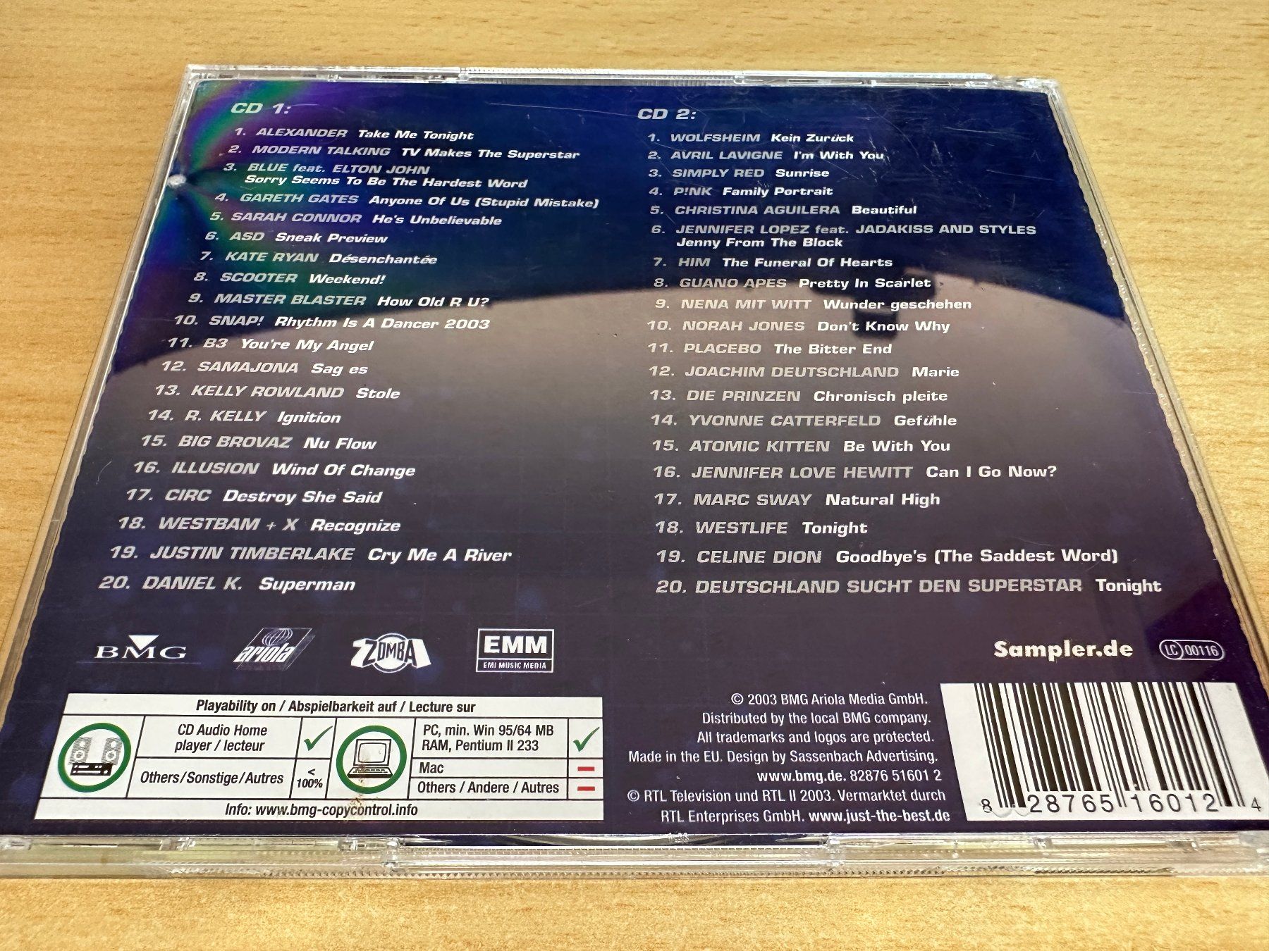CDs: Various – Just The Best Vol. 44 - 2 CD – Gebraucht aus Rikon im Tösstal von Alpenmutz 1