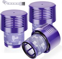 3x HEPA Filter Ersatz für Dyson V10 SV12 + Bürste