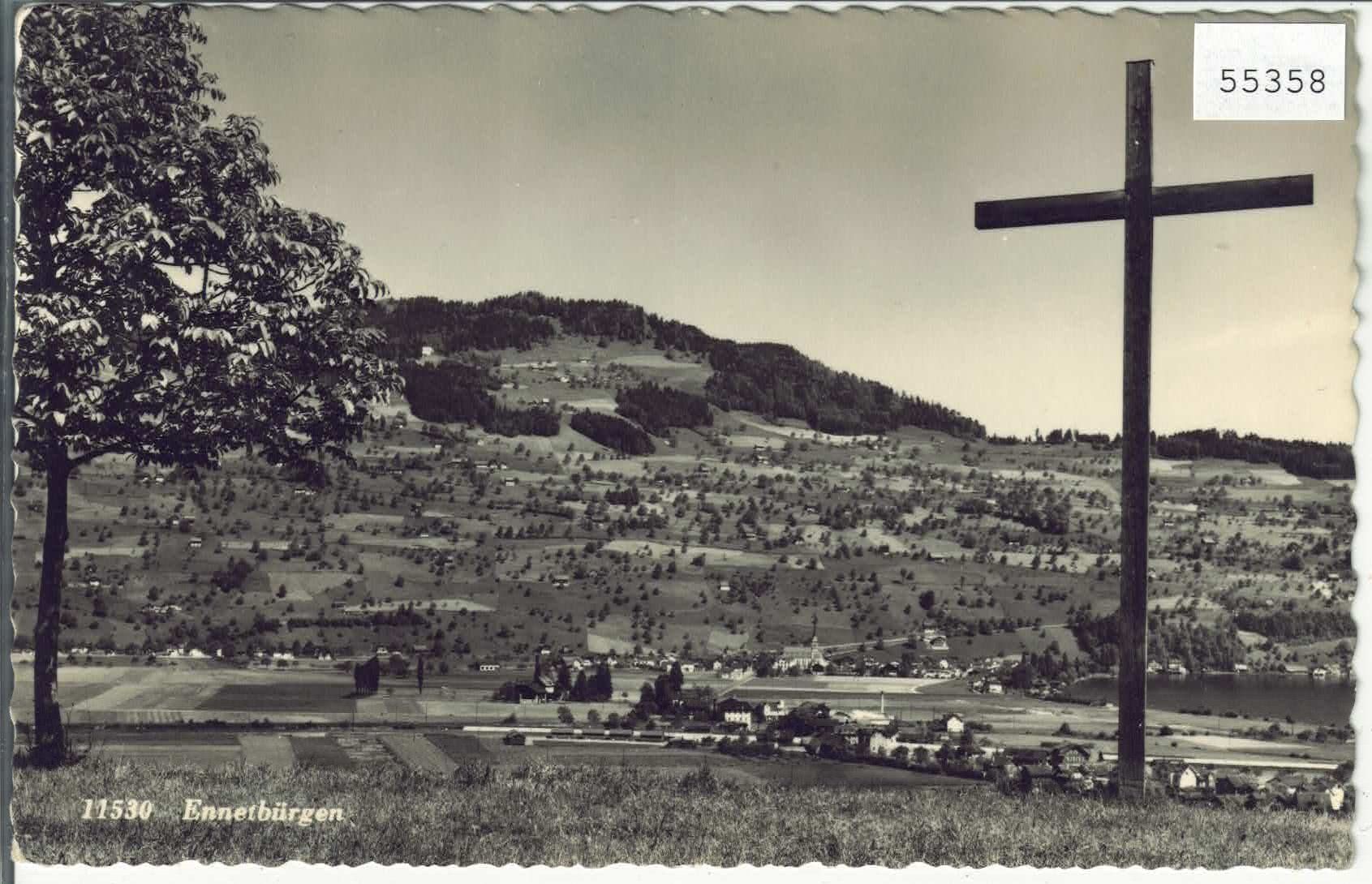 Cartes postales: Ennetbürgen - Generalansicht – D'occasion à Ettingen par Kartenplanet