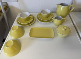 Ensemble petit déjeuner Rössler jaune