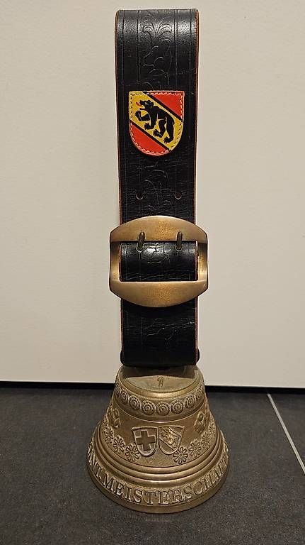 Campanacci mucche: Glocke mit Lederriemen Bern – Usato da Münsingen venduto da RoKi1977