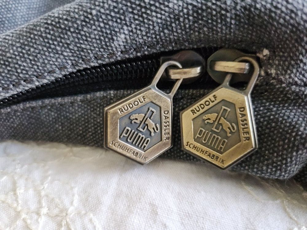 Puma Umhängetasche Retro Stoff grau von Jelmoli Zürich (Gebraucht