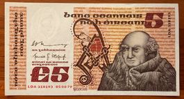 Ireland 5 Pounds 1979 P-71c