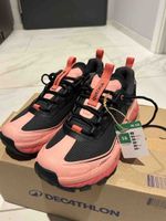 Quechua Hiking Shoes Black Pink Size 38 New