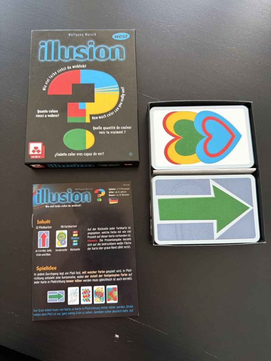Giochi: Neuwertiges Spiel Illusion – Nuovo (secondo la descrizione) da Aarau Rohr venduto da cas_b97h 1