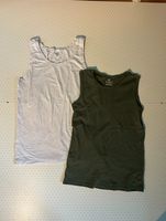 2x Träger T-Shirts Gr. 164 – H&M & Migros – Top Zustand